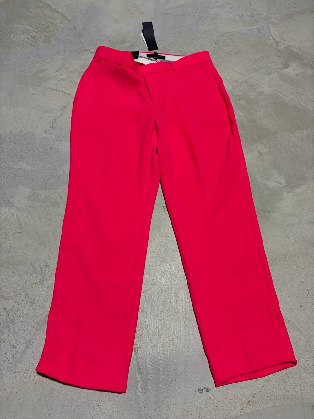 Banana republic Avery NWT Women's Bright Pink Trousers 2P MSRP$90